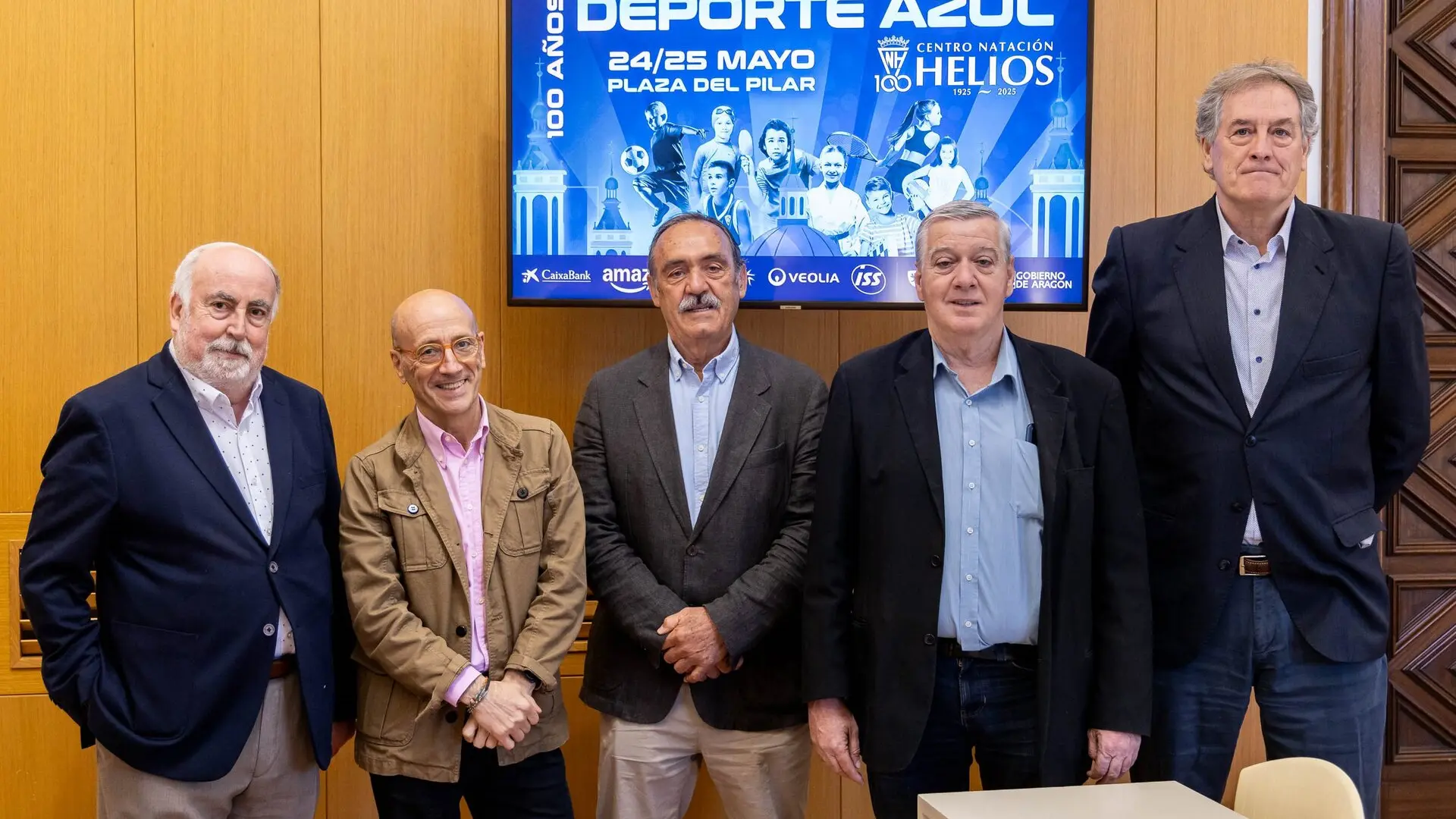 El cn helios celebra su centenario con decenas de actividades gratuitas en la plaza del pilar
