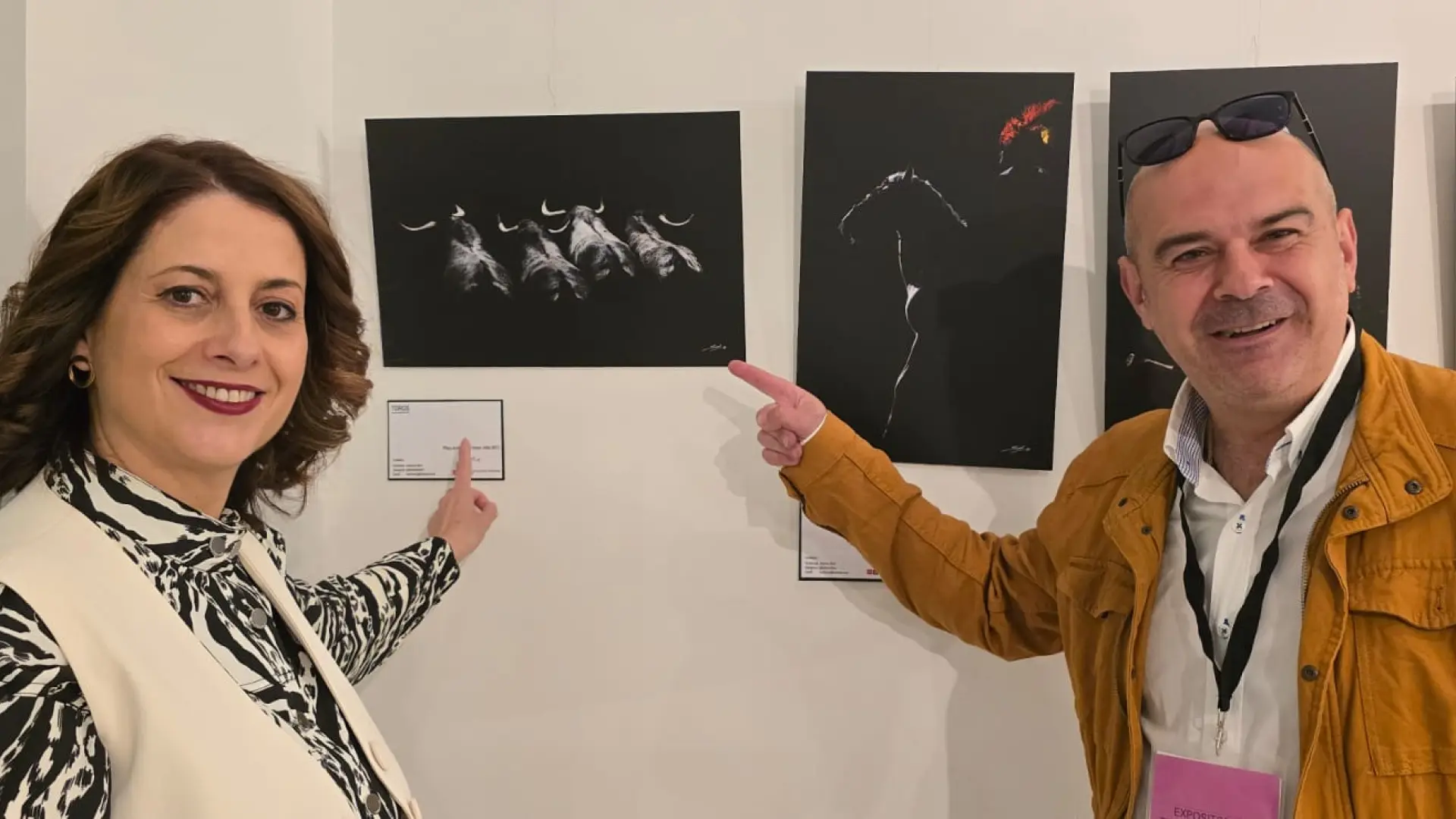 Emma buj ensalza la exposición del fotógrafo turolense antonio bascón en las ventas
