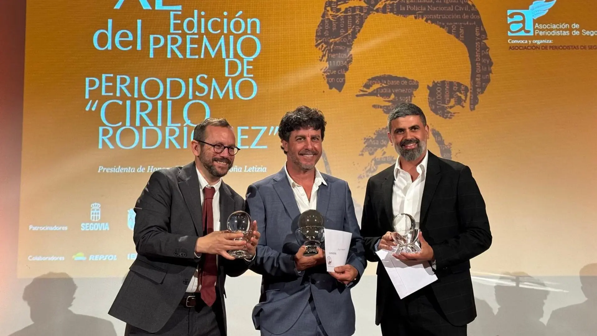 El zaragozano Emilio Morenatti gana el XL Premio de Periodismo Cirilo Rodríguez