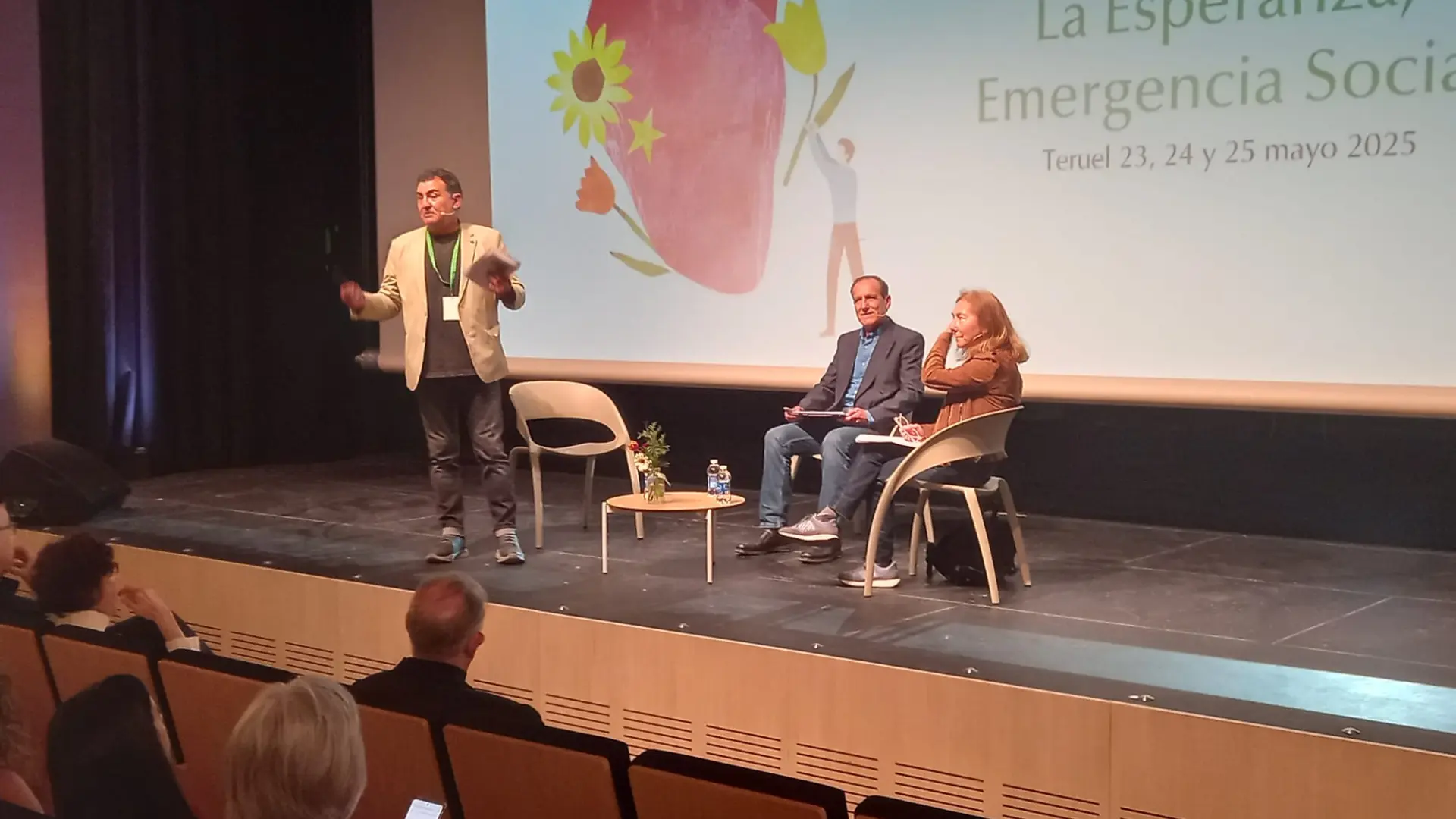 La periodista aurora moreno habla de la esperanza de teruel: 