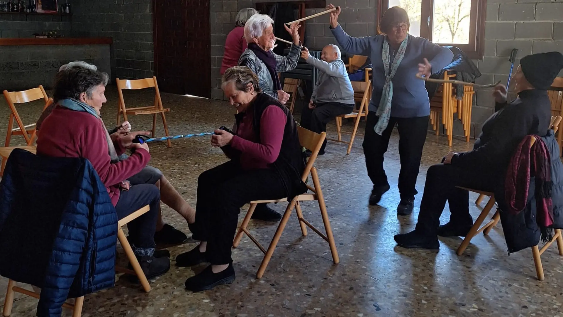 El centro itinerante que espanta la soledad en un valle del pirineo: