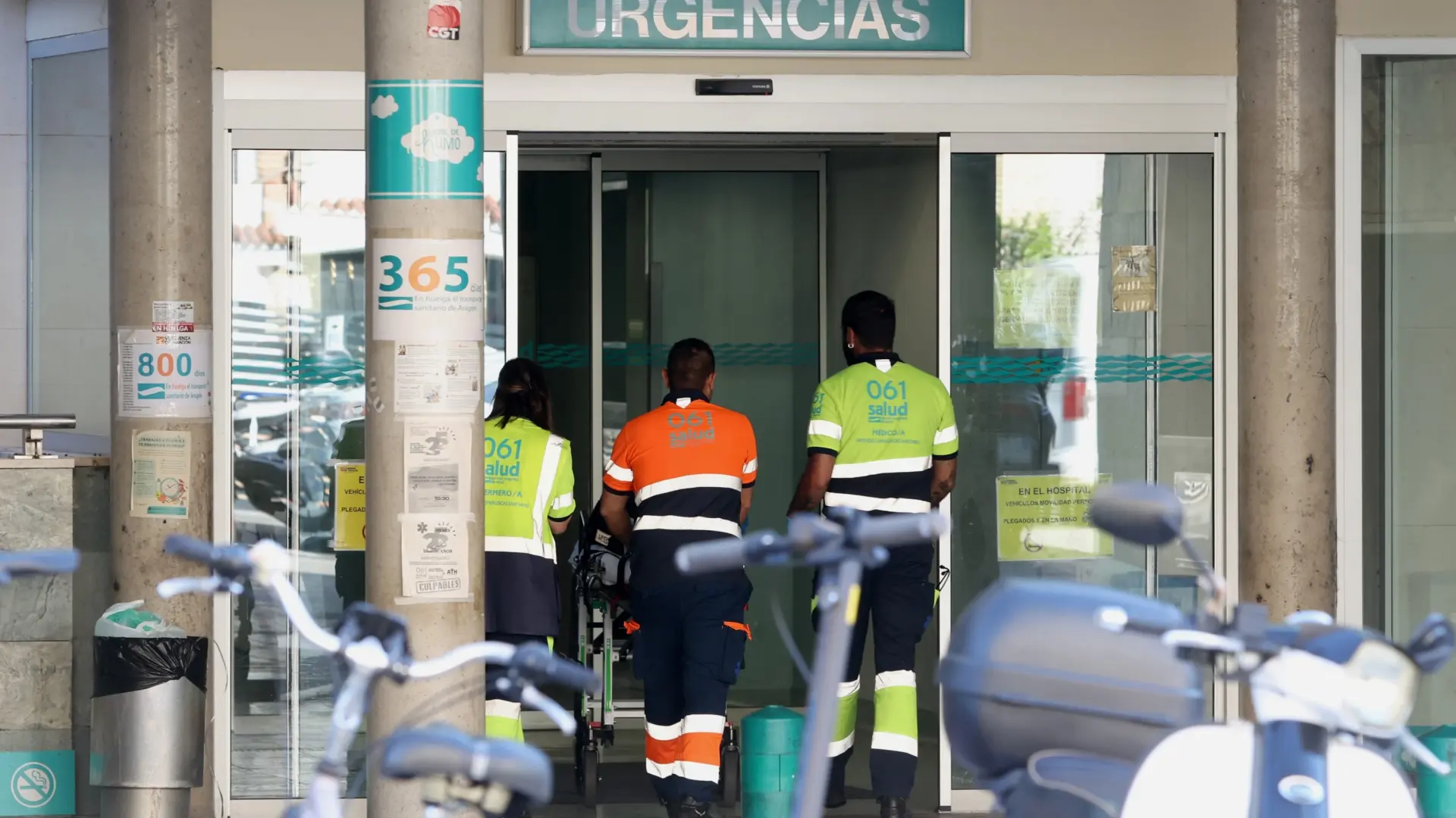La presión en las urgencias del servet sube este lunes: más de 200 pacientes a primera hora de la tarde