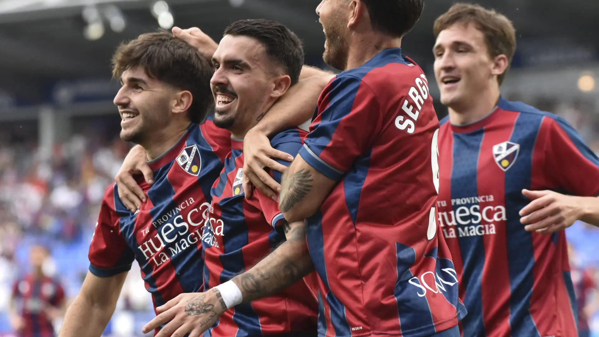 Javi hernández ya tiene su gol con el huesca: así fue el jugadón que cerró la temporada