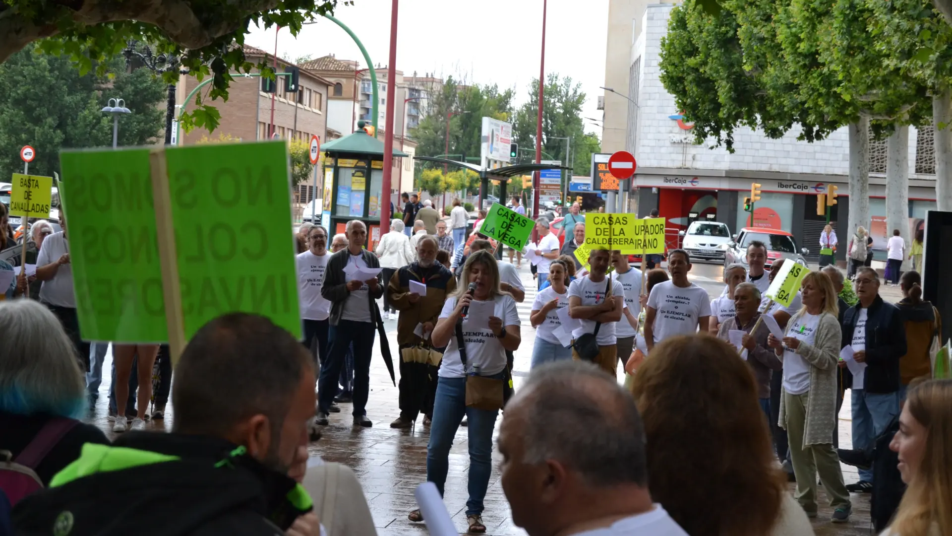 Las protestas contra las inmatriculaciones en Monterde vuelven a Zaragoza este viernes