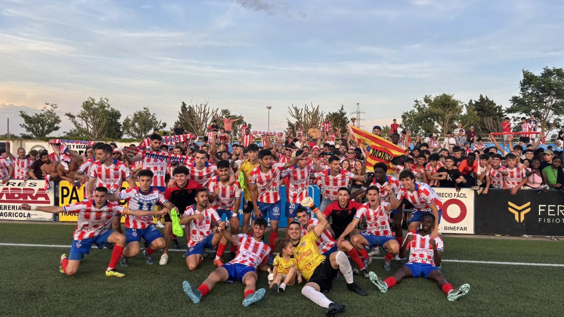 Ue porreres-atlético monzón: último capítulo de un cuento de fantasía