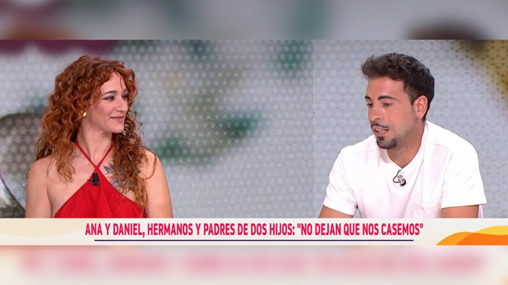 Ana y Daniel son dos hermanos enamorados con dos hijos y luchan por  casarse: "Al principio era un poco forzado"