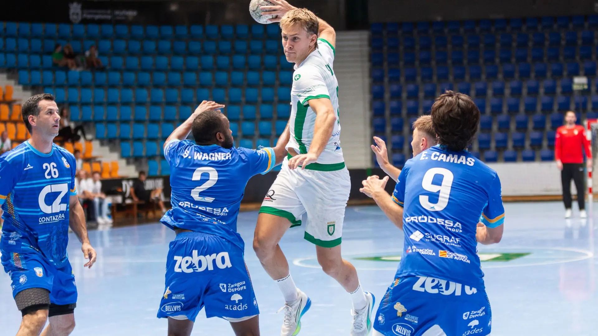 Rekordowa liczba reklam na stroju Contazara Zaragoza w hiszpańskiej piłce ręcznej