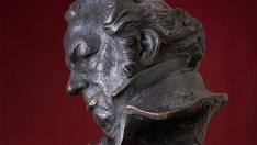 Estatuilla de los Premios Goya.