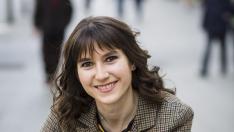 Iguacel, única representante de la Comunidad en Famelab.