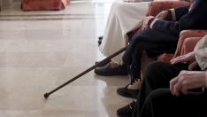 Ancianos en una residencia.