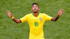 Neymar mete a Brasil en cuartos tras vencer a México