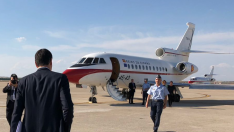 Falcon 900, avión oficial del presidente del Gobierno.
