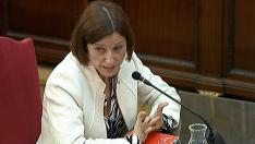 La expresidenta del Parlament, Carme Forcadell.