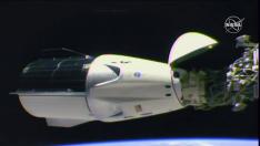 La cápsula de SpaceX se acopla con éxito a la Estación Espacial InternacionaI