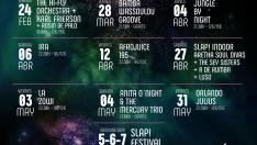 Cartel ciclo 10 aniversario Slap