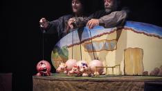 Los tres cerditos de Arbolé.