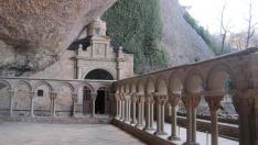 Monasterio de San Juan de la Peña, en Huesca.