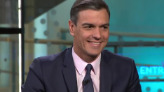 El presidente del Gobierno, Pedro Sánchez, en Antena 3.