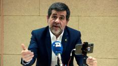 Jordi Sànchez, este jueves desde prisión.