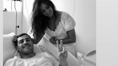 'Storie' que Sara Carbonero compartió en su cuenta de Instagram, en apoyo a su marido.