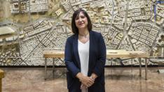 Sara Fernández, hace dos años en el Ayuntamiento de Zaragoza