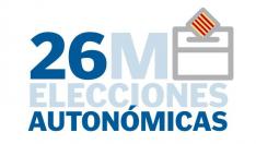 Cartel para los resultados de las elecciones autonómicas 2019 en Aragón