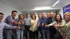 Celebración en la sede del PP de Teruel