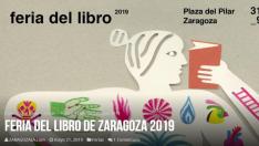 Cartel de la Feria del Libro de Zaragoza