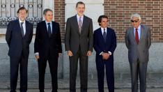 El Rey, con cuatro expresidentes en el Patronato del Real Instituto Elcano.