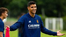 Grippo, en la pretemporada del año pasado en Boltaña (Huesca).