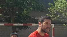 Enroscados cuenta con el apadrinamiento de Alberto Val jugador profesional de Bada Huesca