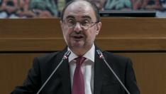 Sesión de investidura de Javier Lambán