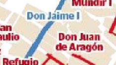 mapa cota cero