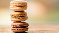 Macarons de chocolate