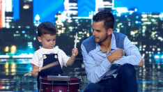 Hugo, el niño de dos años que impresiona tocando el tambor en 'Got Talent'