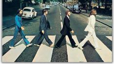 La icónica portada Abbey Road