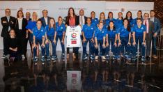 Recepción del Sala Zaragoza en el Ayuntamiento