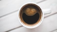 ¿Está sonriendo este café?