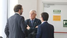 A las 9 de la mañana han comenzado a llegar al juzgado de Instrucción número 5 de Huesca los imputados por la segunda parte de la Operación Oikos, de amaño de partidos de fútbol.