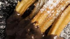 Churros con chocolate