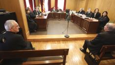 Juicio entre los obipos de Barbastro y Lerida por los bienes enel juzgado de Barbastro /16-5-19 / Foto Rafael Gobantes [[[FOTOGRAFOS]]]