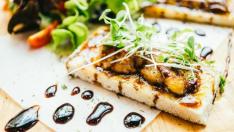 Tosta de foie y Pedro Ximénez