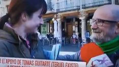 Momento de Tensión entre Polo y una vecina de Teruel