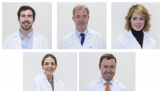 Miembros del equipo de Ginecología y Obstetricia de Quirónsalud Zaragoza.