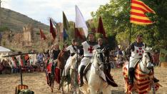 Fiesta de la llegada del CID a el Potyo del Cid. foto Estibaliz centeno. 11-06-11