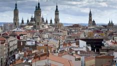 Vista panorámica de Zaragoza