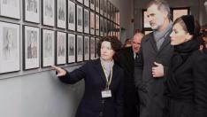 Los reyes de España homenajean en Auschwitz a las víctimas del Holocausto