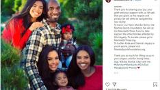 La viuda de Kobe Bryant habla por primera vez tras su trágica muerte
