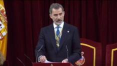 El rey inaugura la legislatura con un discurso en el que apela a la unidad y al diálogo