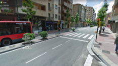 Imagen de la avenida de Madrid de Zaragoza